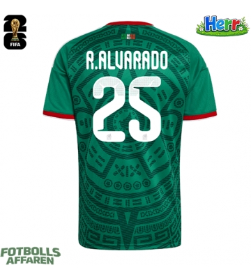 Mexiko Roberto Alvarado #25 Hemmatröja VM 2026 Kortärmad